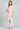 White Round Neck Printed kurta