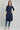 Blue Band Collar Yarn-dyed kurta