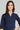 Blue Band Collar Yarn-dyed kurta