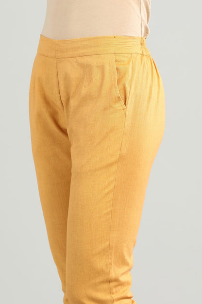 Gold Solid Trousers