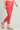 Red Solid Trousers
