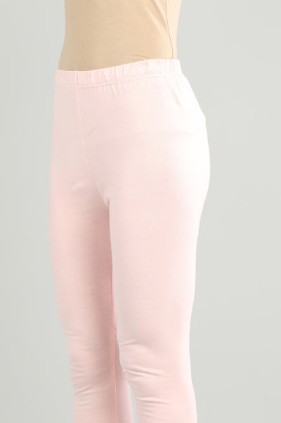Pink Solid Churidar