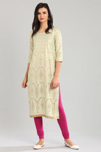 Pink Solid Churidar