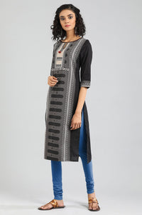 Blue Solid Churidar