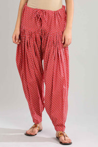 Pink Solid Patiala
