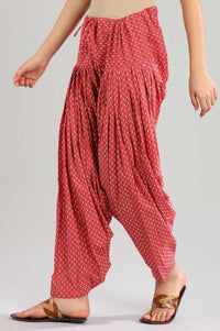 Pink Solid Patiala