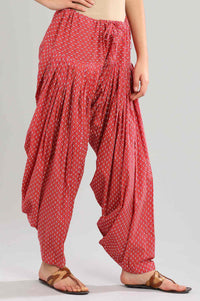 Pink Solid Patiala
