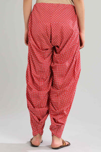 Pink Solid Patiala