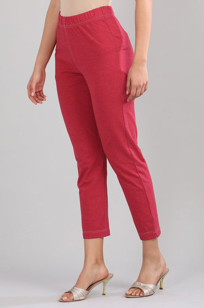 Red Jersey Pants