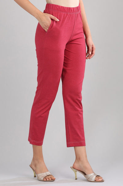 Red Jersey Pants