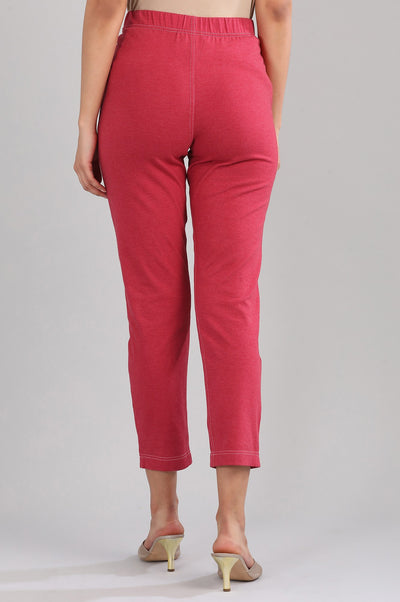 Red Jersey Pants