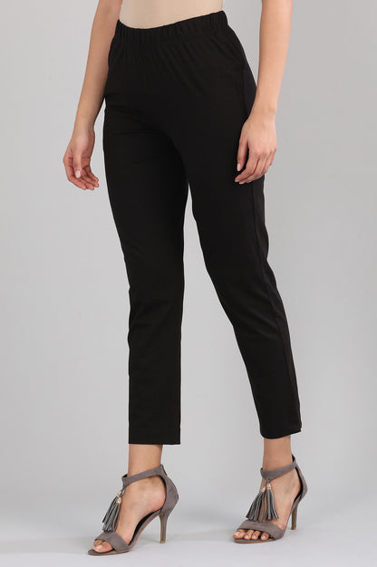 Black Jersey Pants