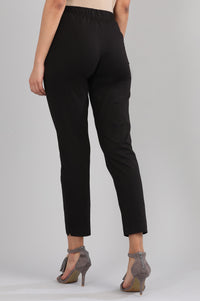Black Jersey Pants