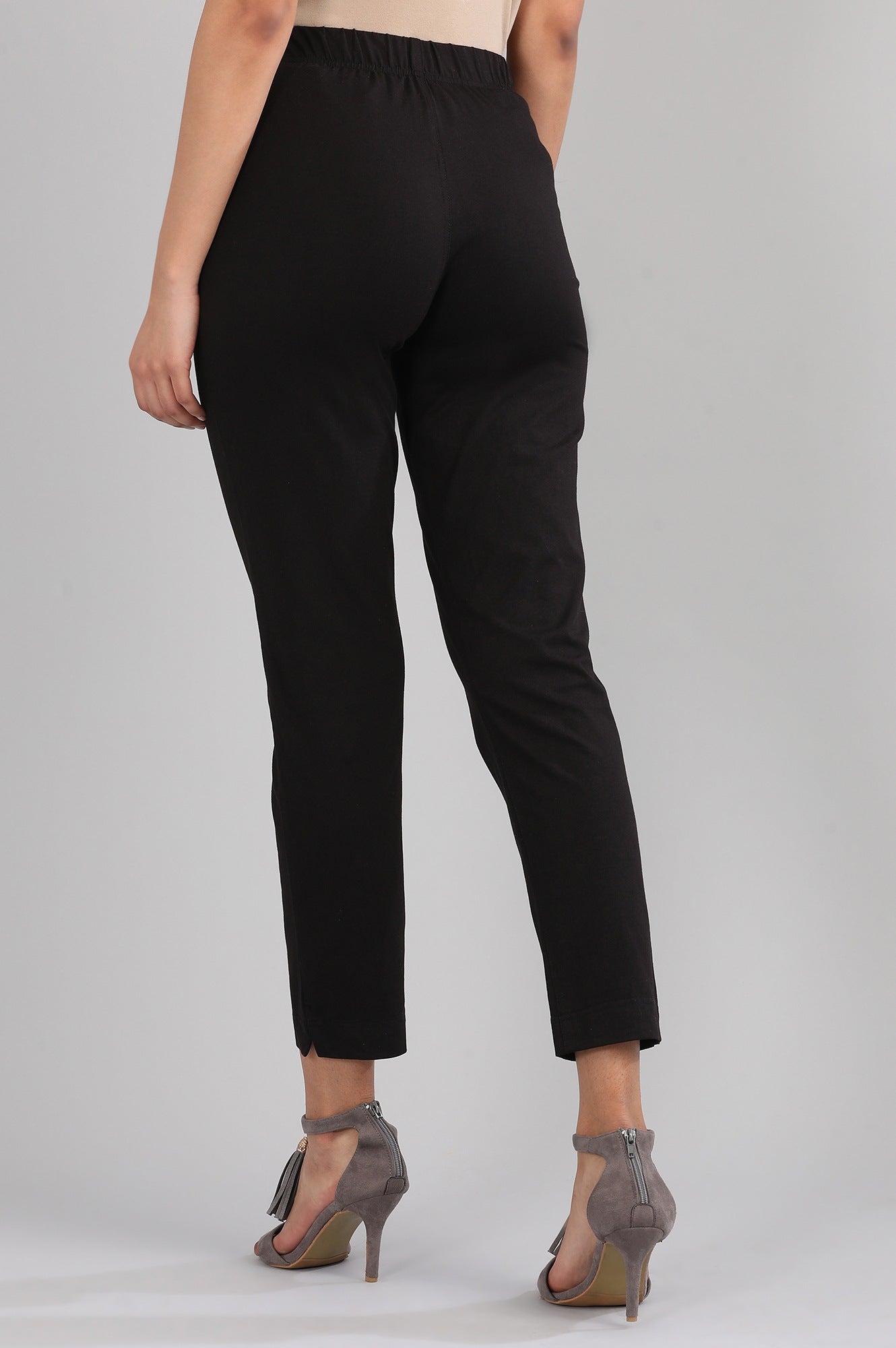 Black Jersey Pants