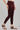 Red Solid Jeggings