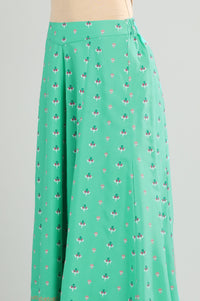 Green Printed Palazzos