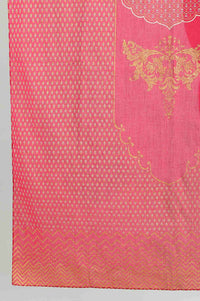 Pink Printed Dupatta