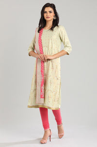 Pink Printed Dupatta