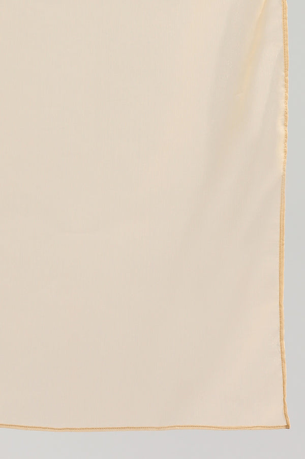 Rich Gold Ethnic Printed Dupatta
