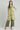 Green Round Neck Printed kurta Set