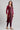 Wine Round Neck Layered Winter kurta