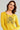 Yellow Round Neck Yarn-dyed Winter kurta