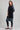 Blue Round Neck Yarn-dyed Winter Gillet