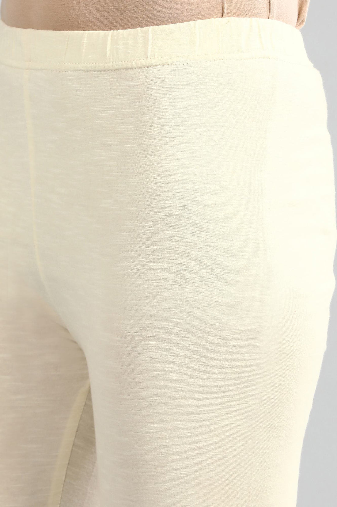 Off-White Yarn-dyed Winter Tights