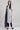Blue Yarn-Dyed Mandarin kurta