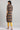 Yellow Collar Neck Checked kurta