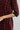 Red Collar Neck Checked kurta
