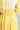 Yellow Shawl Collar Flared kurta