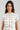 Off-White Collar Neck Check Dress