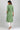 Olive Green Mandarin Neck Printed kurta