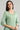 Green Round Neck Printed kurta