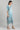 Sea Blue Ethnic Straight kurta in Round neck