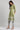 Green Mandarin Neck Printed kurta