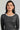 Black Round Neck Solid kurta