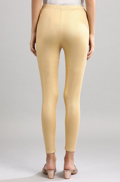 Gold Knitted Tights