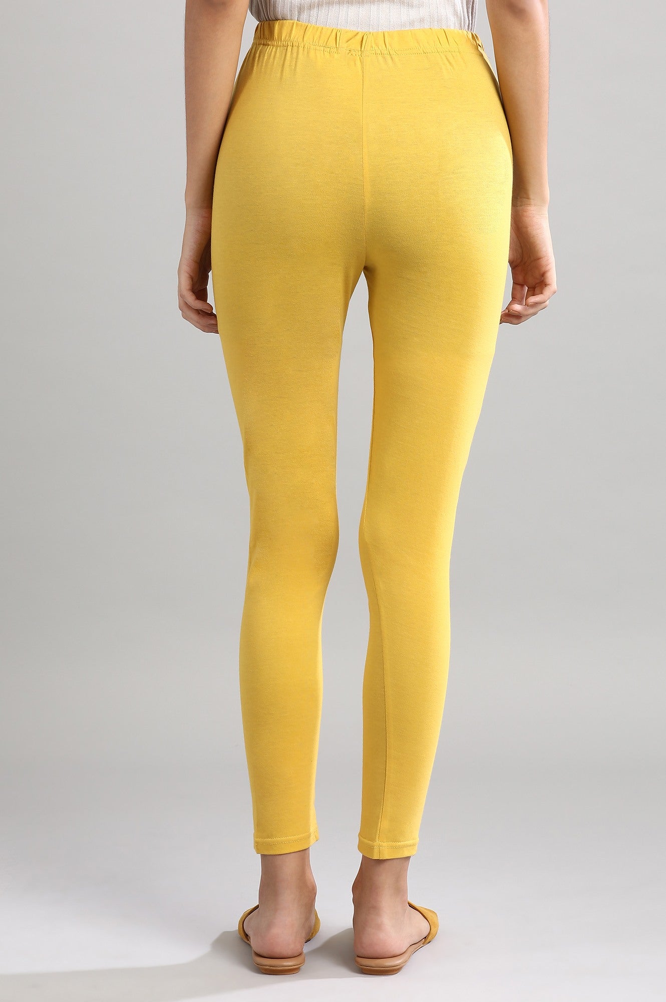 Yellow Knitted Tights