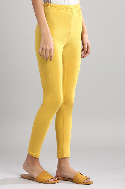 Yellow Knitted Tights