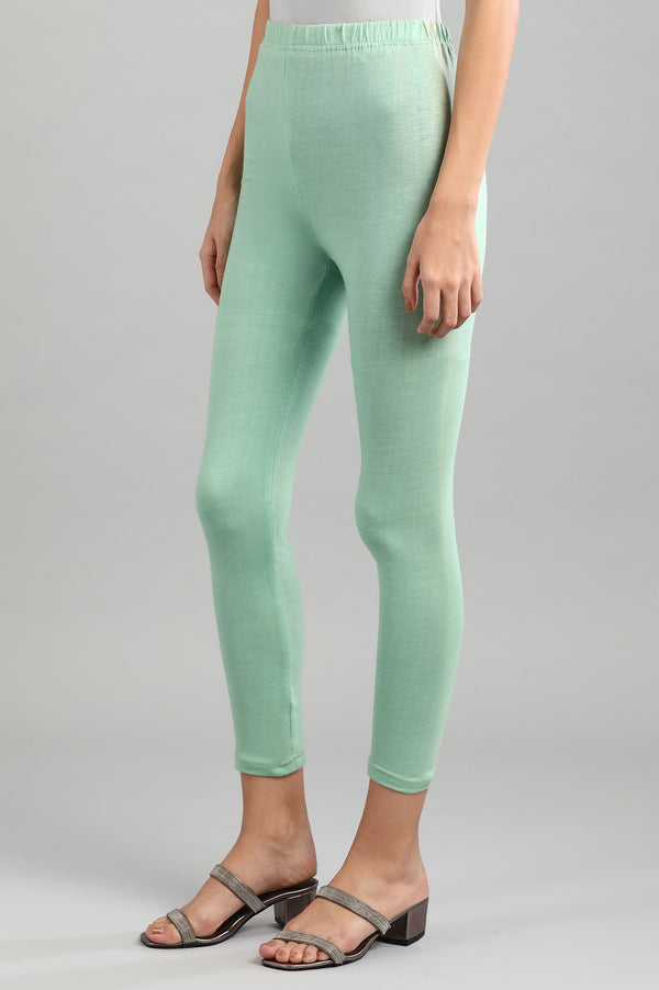Green Knitted Tights
