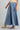 Blue Flared Printed Palazzos