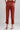 Red Solid Trousers