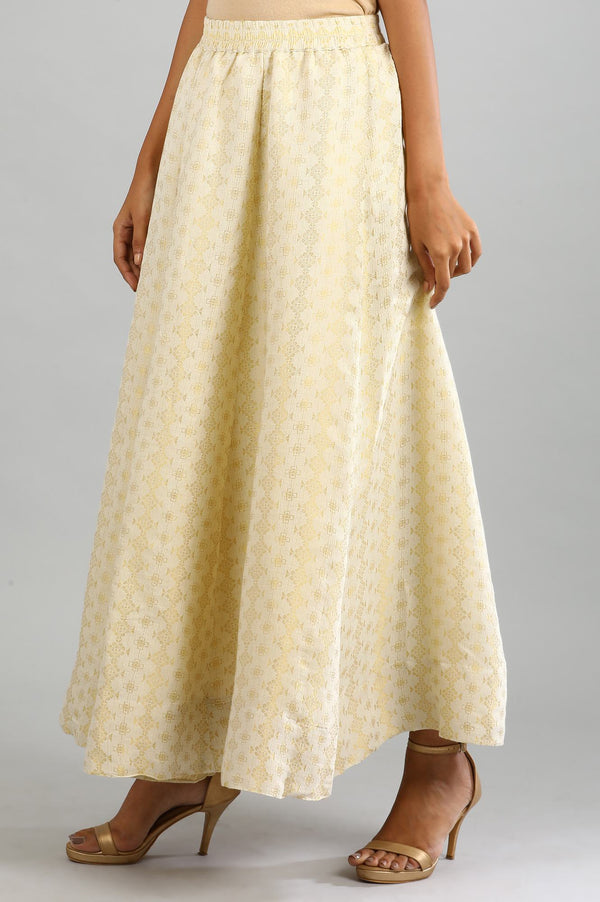 Off-White Printed Skirt