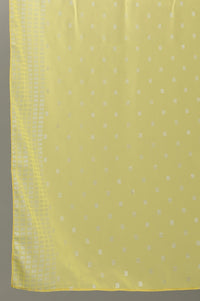 Yellow Printed Dupatta