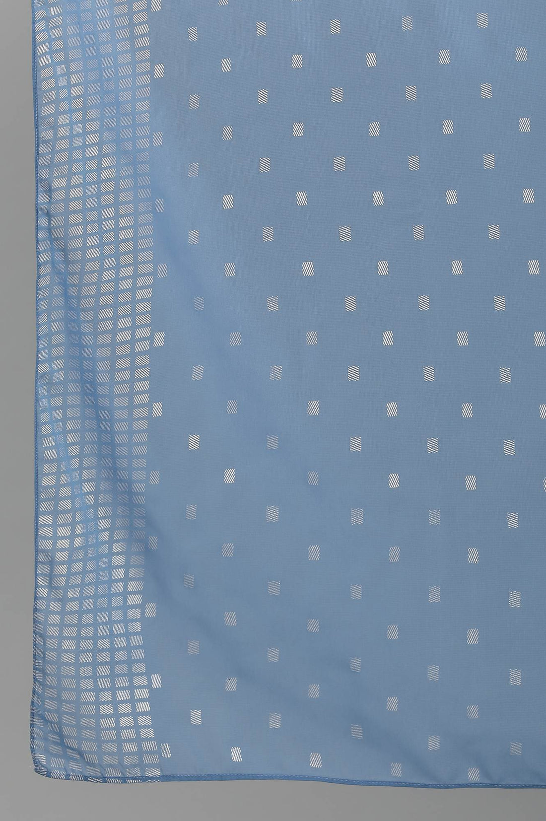 Blue Printed Dupatta