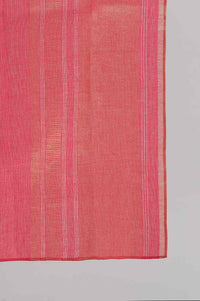 Pink Printed Dupatta