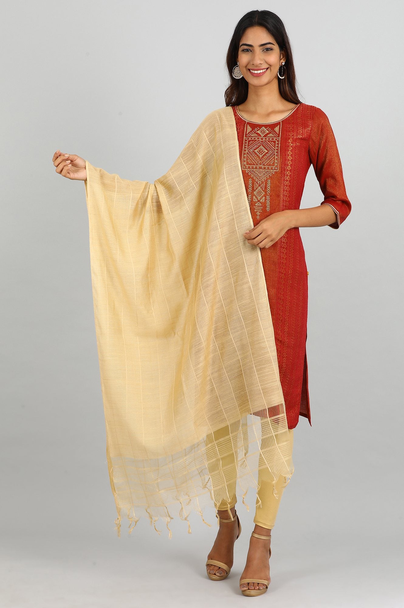 Golden Dupatta