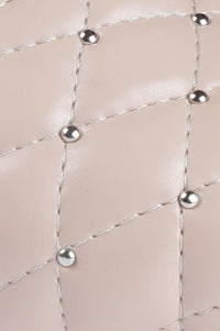 Blush Pointed Toe Quilted Flat - ZBetty